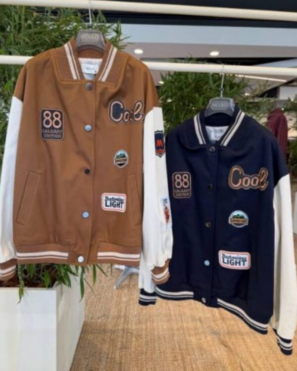 Bomber VICOLO in cotone con PATCH