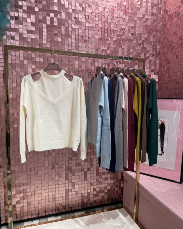 Maglia SUSYMIX cut out ,VARI COLORI