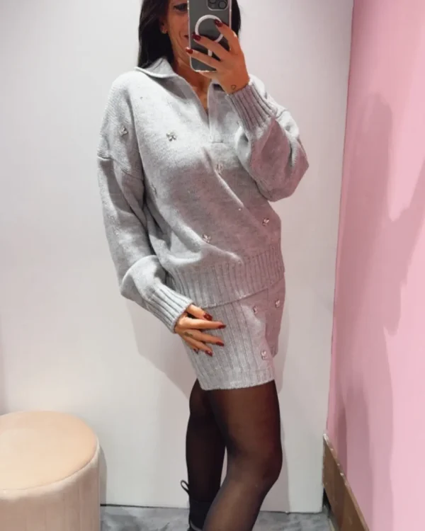 Pantalone VICOLO in flanella , GRIGIO - Grigio, M